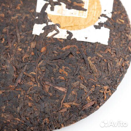 Чай Шу Пуэр китайский Чунь Пу, прессованный блин 9