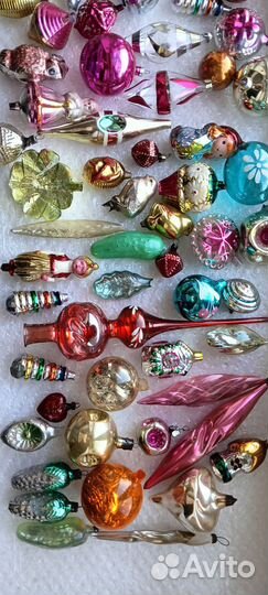 Елочные игрушки СССР лот в реставрацию