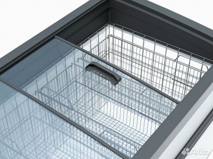 Морозильник бонета Frostor UF 2500 BE серая