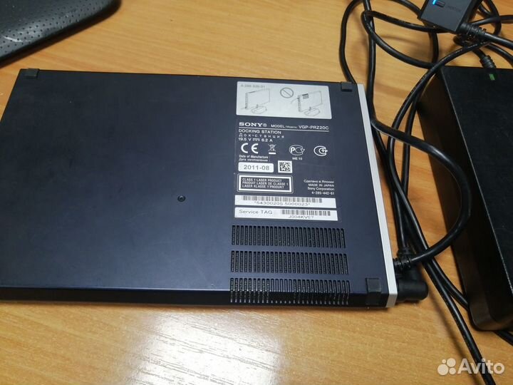 Док станция Sony vaio VGP-prz20c с блоком питания