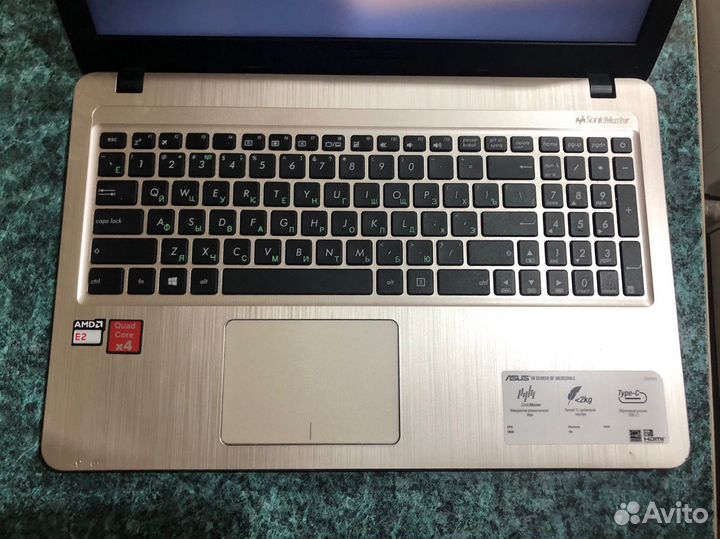 Ноутбук asus R540Y