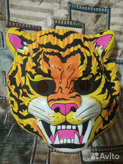 Новогодние маски для новогодних елок, 3 штуки