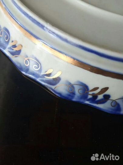 Поднос гжель