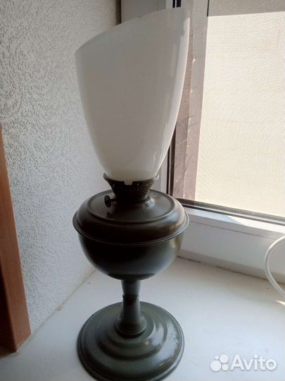 Настольная лампа СССР керосиновая