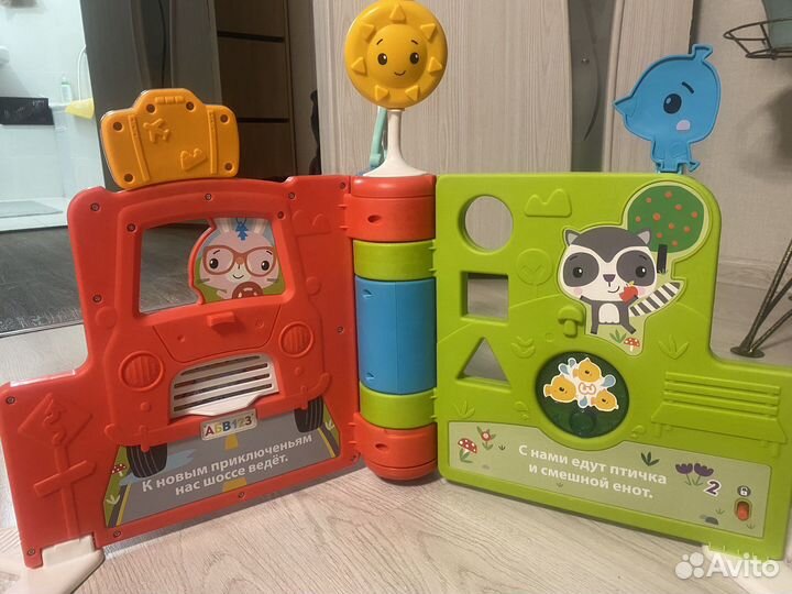 Fisher-Price большая обучающая книга