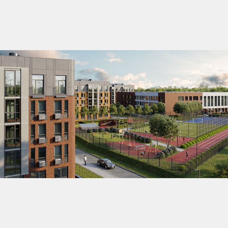 1-к. квартира, 40,9 м², 3/6 эт.