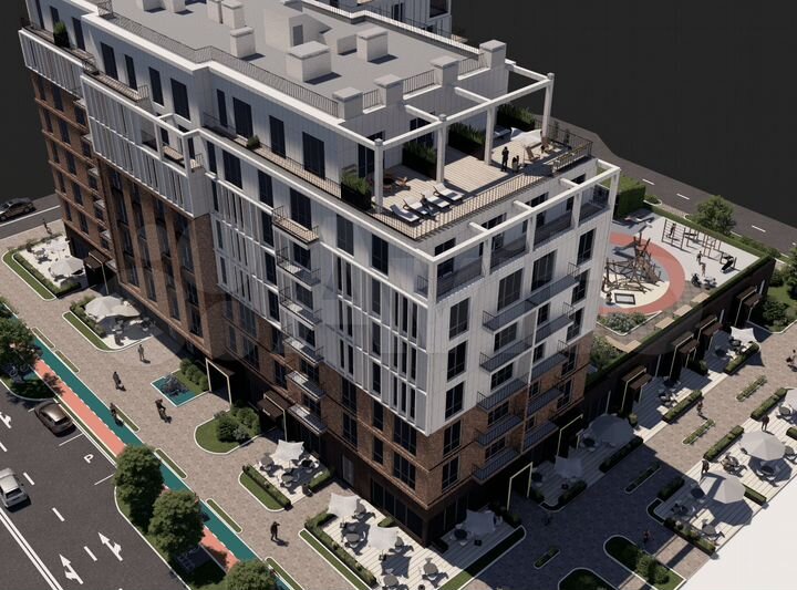 Квартира-студия, 28,7 м², 6/8 эт.