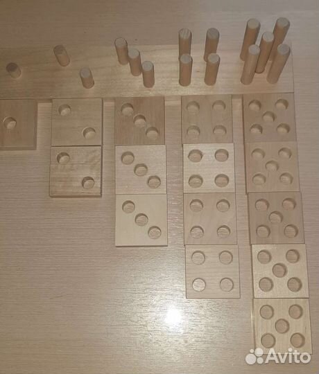 Деревянный сортер монтессори