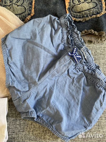 Вещи пакетом на девочку 80-86