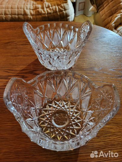 Хрустальная посуда СССР
