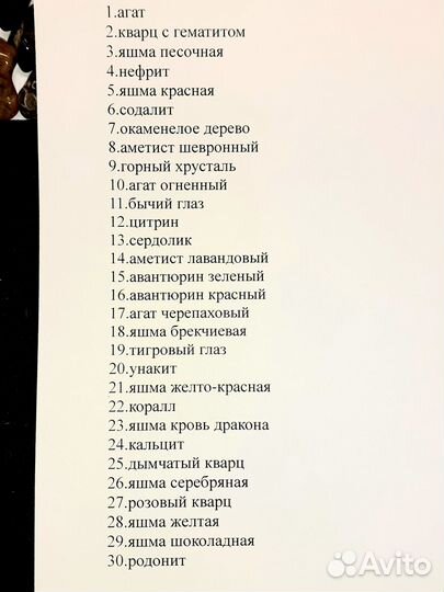 Коллекция натуральных минералов