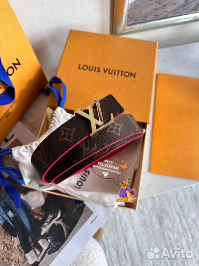 Двусторонний ремень Louis Vuitton