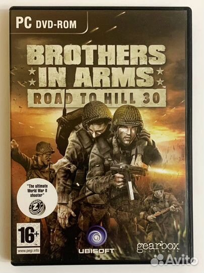 Brothers in Arms Road лицензия Европа DVD-бокс