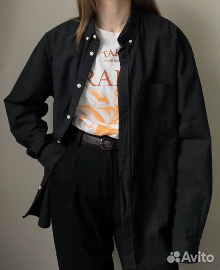 Рубашка hm черная