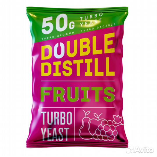 Турбо дрожжи Double Distill Fruits