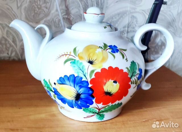 Чайник заварочный фарфоровый СССР 3 л Березно купить в Екатеринбурге ...