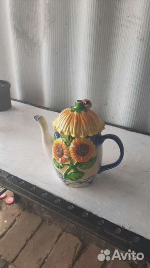 Чайник заварочный фарфоровый СССР