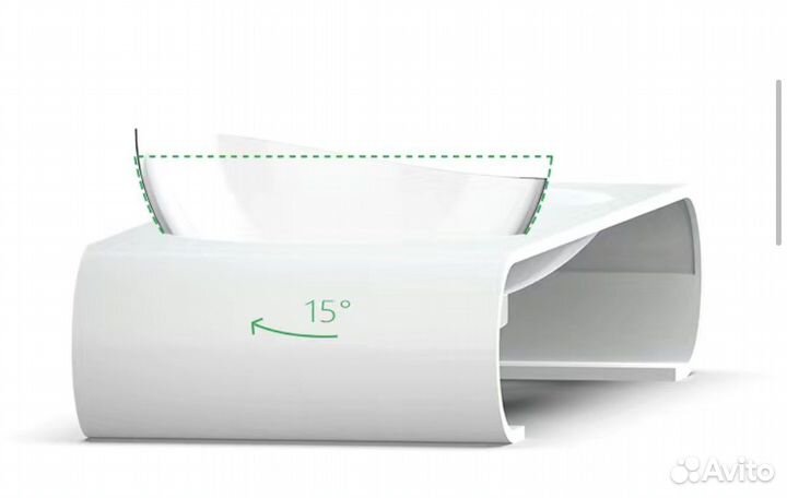 Двойная миска для животных (кошек, собак)