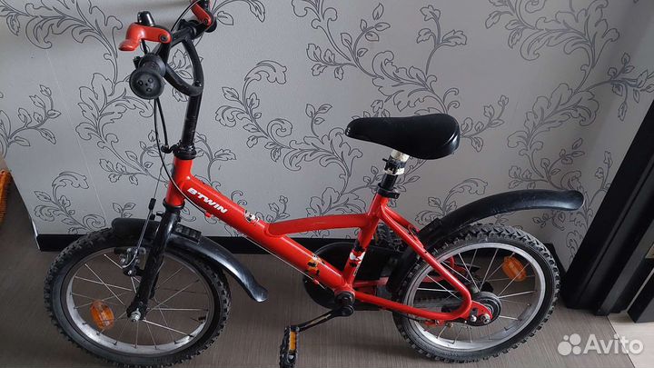 Детский велосипед btwin 16