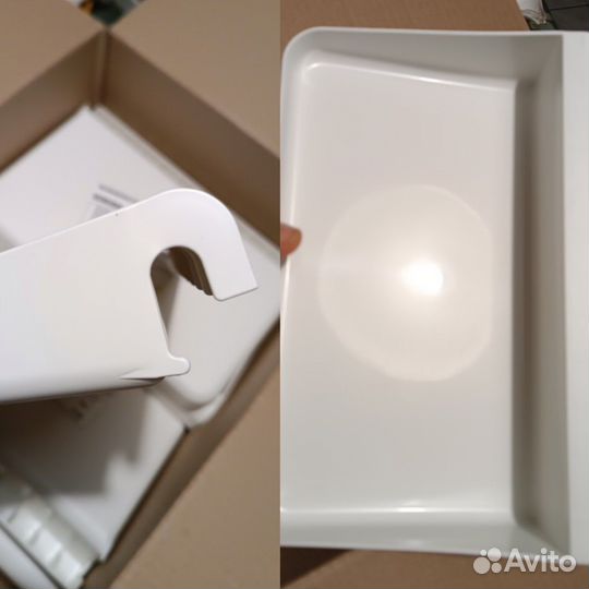 Полка и держатель для полотенец Икеа Суннерста