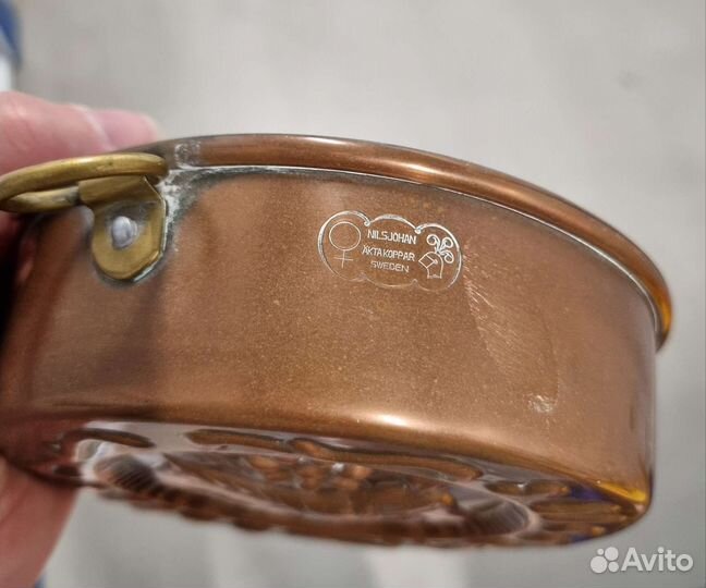 Бронь для Эльвиры. Медная форма для выпечки