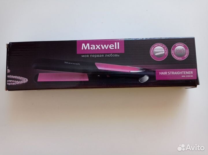 Выпрямитель для волос новый