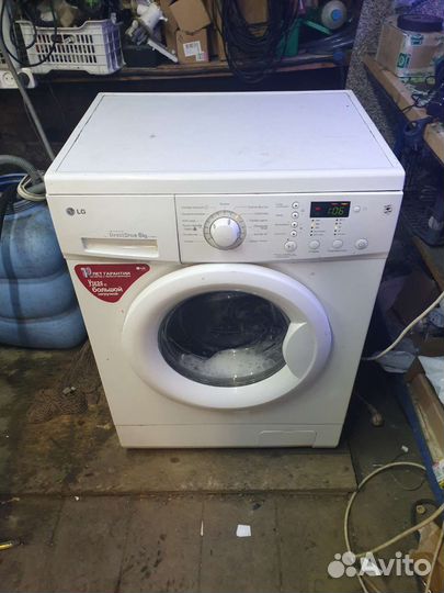 Стиральная машина LG direct drive 6