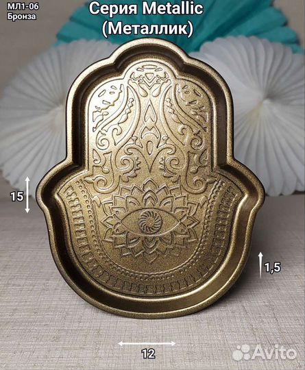 Декор из гипса. Цвет Бронза