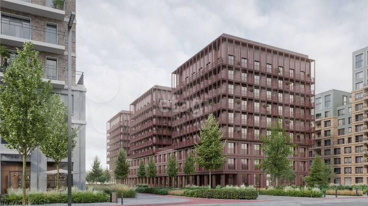 Квартира-студия, 43 м², 4/9 эт.