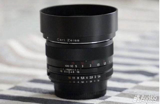 Объектив carl zeiss для nikon FE 50мм 1,4 f