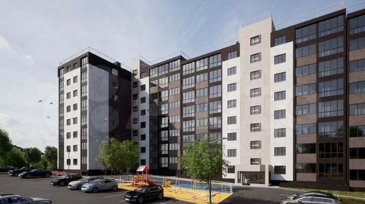 2-к. квартира, 69,5 м², 2/8 эт.