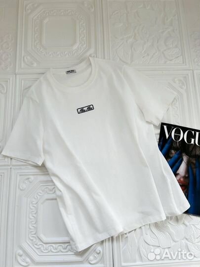 Футболка miu miu женская