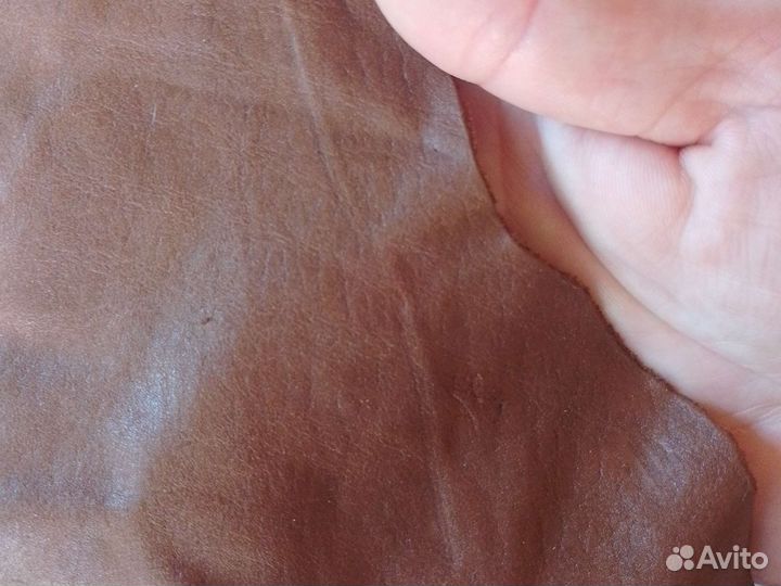 Куски кожи для пошива, натуральная