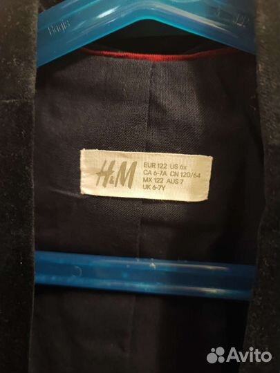 Пиджак бархатный для мальчика