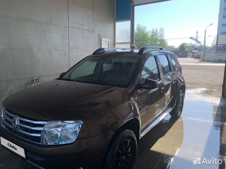 Renault Duster 2.0 AT, 2013, битый, 150 000 км