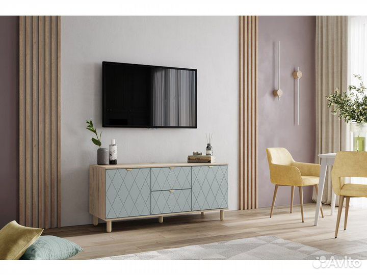 Тв-тумба Теджонс Diamond Mentol