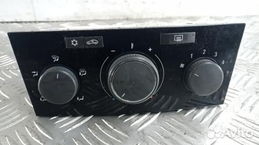 Блок управления печки и климат-контроля opel zafir