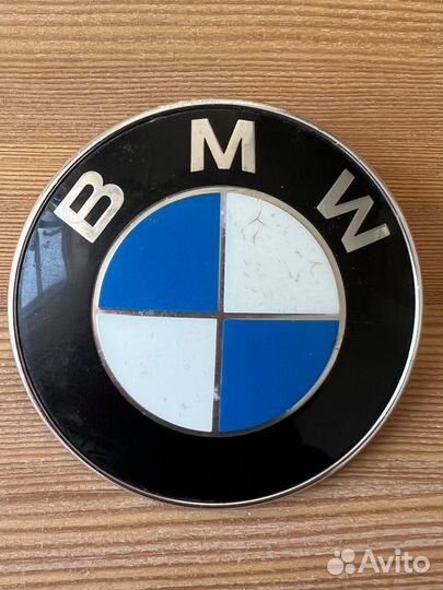Эмблема для капота BMW, диаметром 82мм