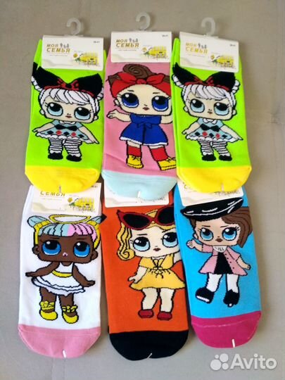 Носки с принтом