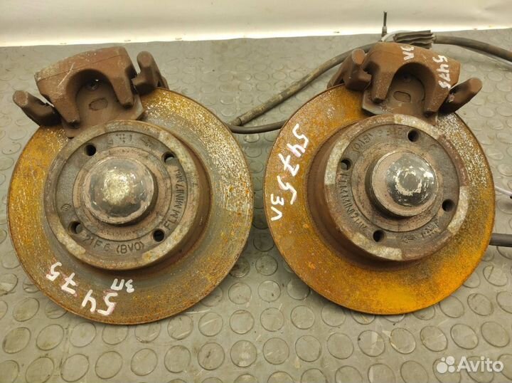 Тормозная система комплект задняя Renault Megane