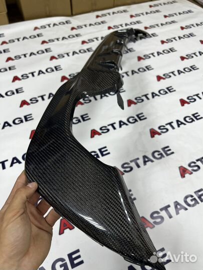 Диффузор вставка BMW G20 M Performance карбон