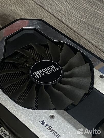 Видеокарта gtx 1070ti 8gb palit jetstream