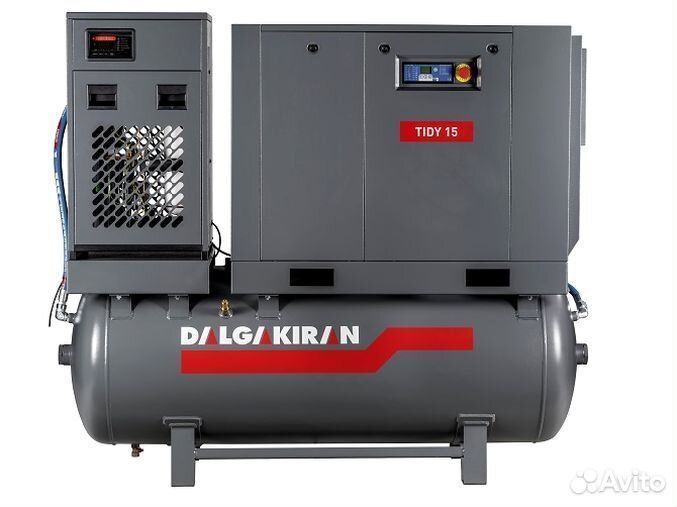 Компрессор винтовой Dalgakiran tidy15 7 бар 500 л