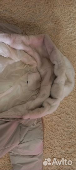 Пуховик женский 46 48 размер бу