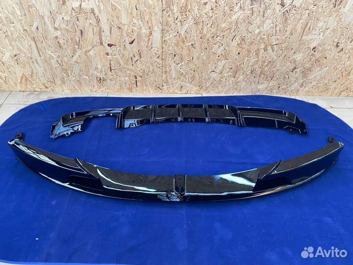 Мпакет сплиттер + диффузор 2х0 для BMW F30