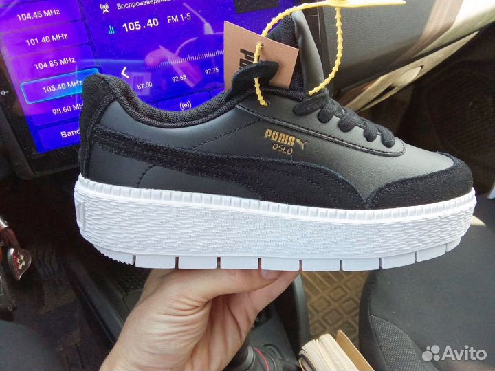 Женские кеды Puma натуральная кожа