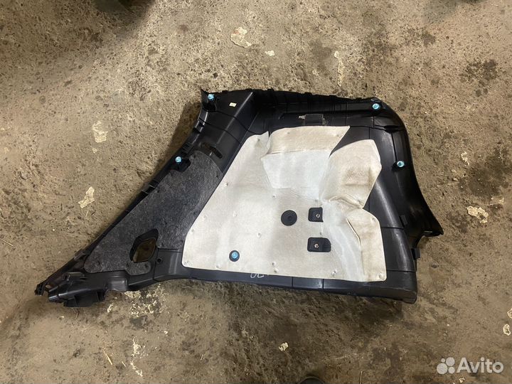 Обшивка багажника kia rio 3 хэтчбек