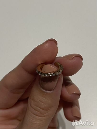 Каффы сережки