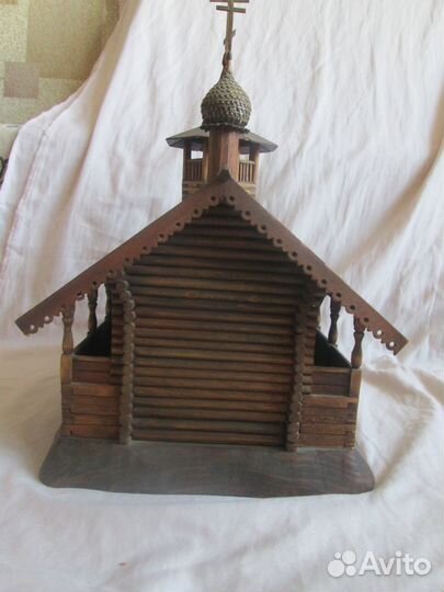 Макет Церкви в Деревни (Описание ниже)