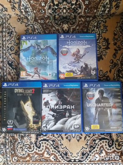 Диски ps4 (в идеале)